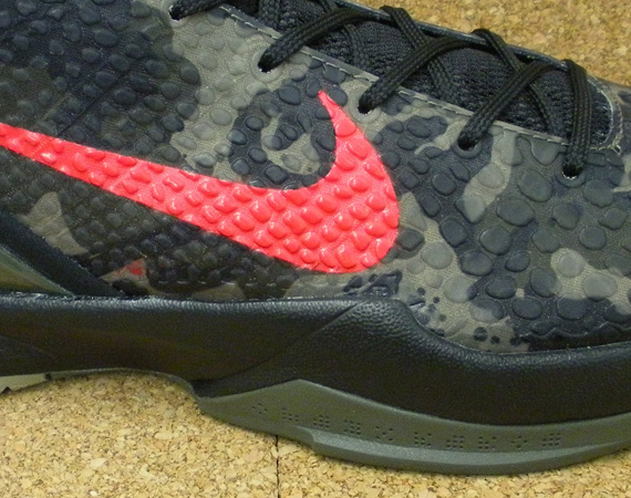 Nike Zoom Kobe Vi Olive Camo Closer Look 05