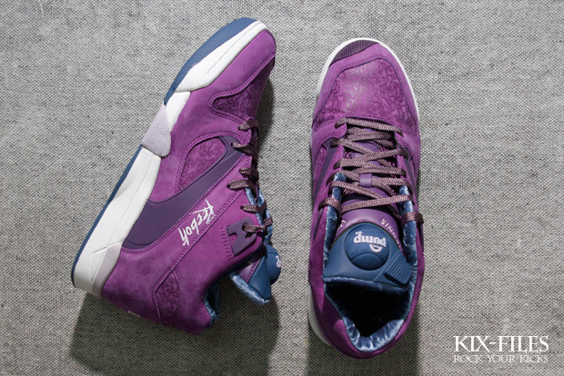 Reebok Pump Fury Court Victory Purple Rain 2