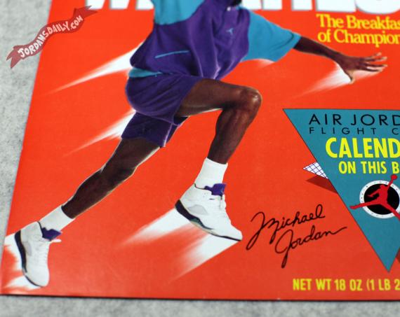 Wheaties Air Jordan Flight Club 1991 Calendar 2