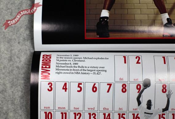 Wheaties Air Jordan Flight Club 1991 Calendar 5
