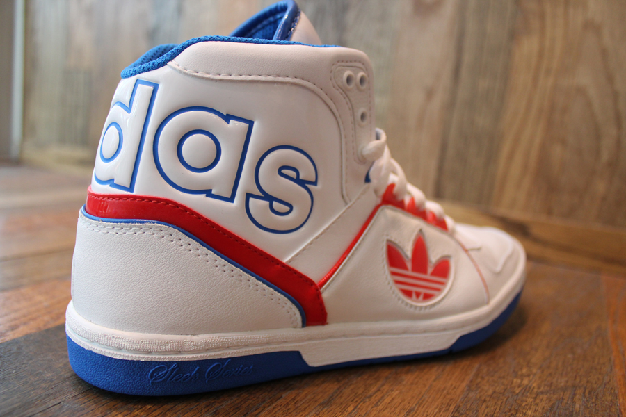 adidas Ecstasy Mid Sleek Series – White – Orange – Blue