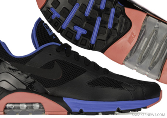 Nike Lunar Air 180 - Black - Alarming Red - Blue Spark