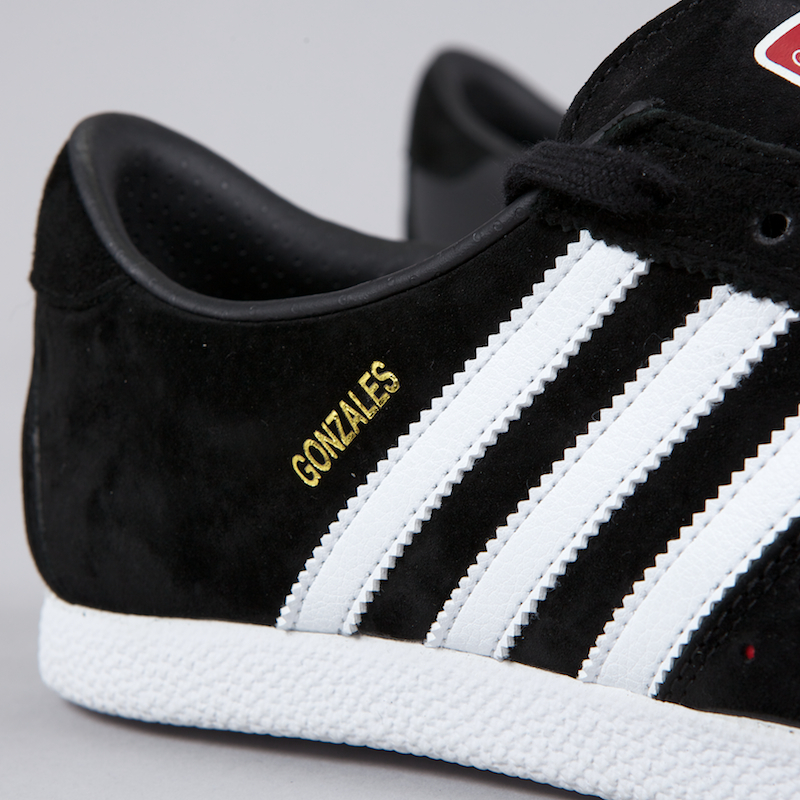 Adidas Skate Immotile Gonz Black White Red 9