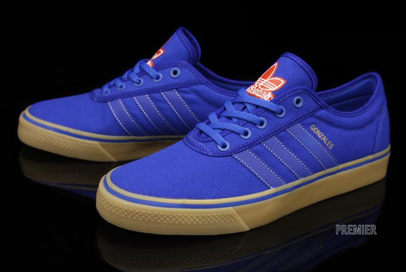 Adidas Skateboarding Adi Ease Mark Gonzales Satellite Blue Gum 3