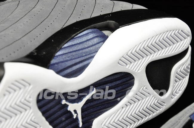Air Jordan 14 Light Graphite Midnight Navy Black 8