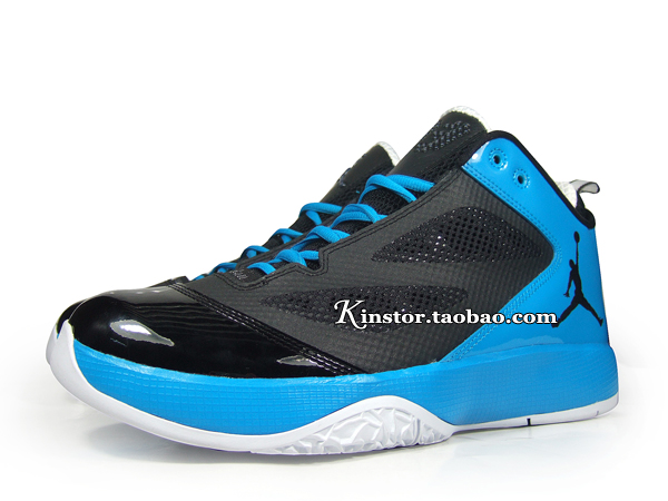 Air Jordan 2011 Quick Fuse Black Photo Blue 1