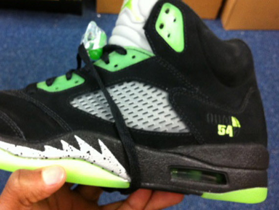 Air Jordan V Quai 54 Black New Images 1