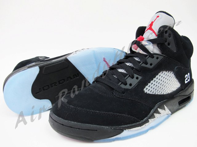 Air Jordan V Retro 2011 Black Metallic Silver 6