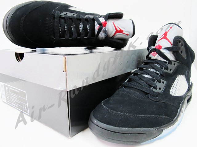 Air Jordan V Retro 2011 Black Metallic Silver 7