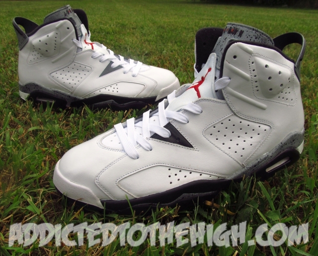 Air Jordan Vi White Cement Custom By Mizzee 3