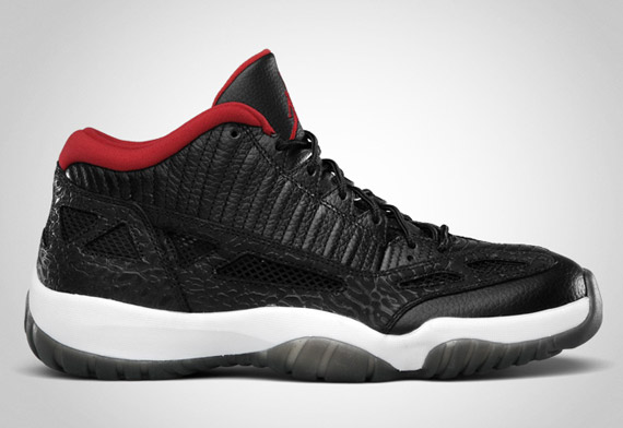 Air Jordan Xi Low Black Varsity Red Release Date 2