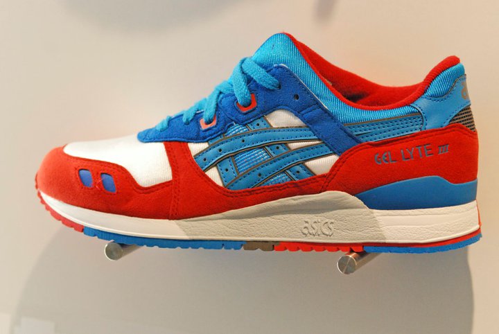 Asics Gel Lyte Iii White Directoire Blue 2