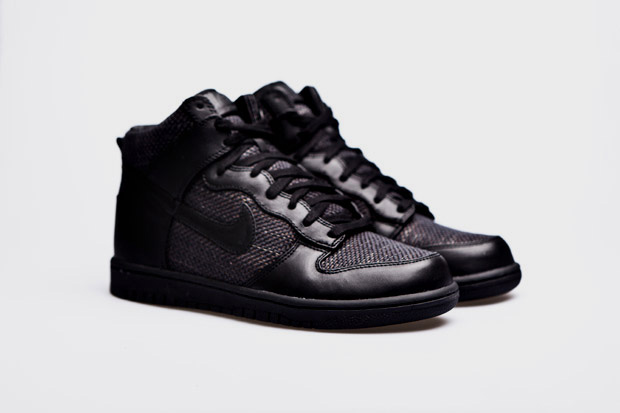 Maharam Nike Dunk High Black 1