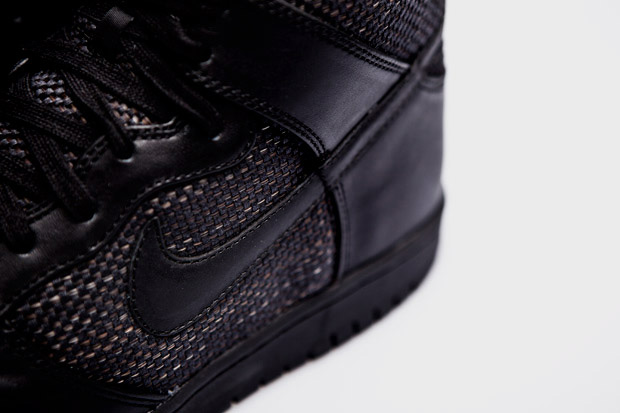 Maharam Nike Dunk High Black 3