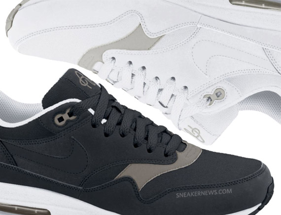 Nike Air Max 1 - Black - Smoke + White - Granite