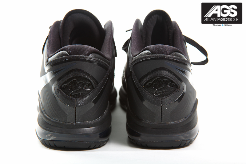 Nike Lebron 8 V2 Low Triple Black 4