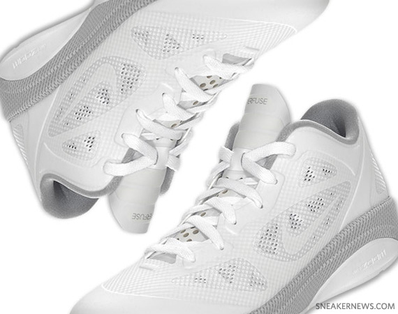 Nike Zoom Hyperfuse Low 2011 White Silver Fnl 08