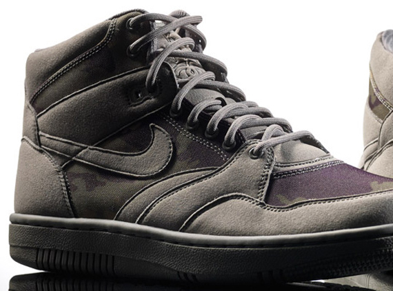 Stussy Nike Sky Force 88 Mid Grey Purple Camo 2