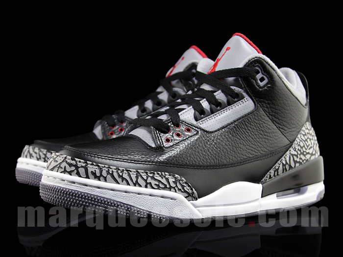 Air Jordan 3 Black Cement 1m