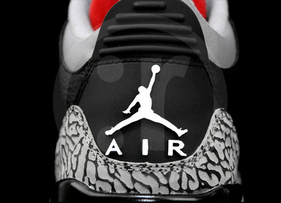 Air Jordan III Retro - Black - Varsity Red - Cement - White - New Images