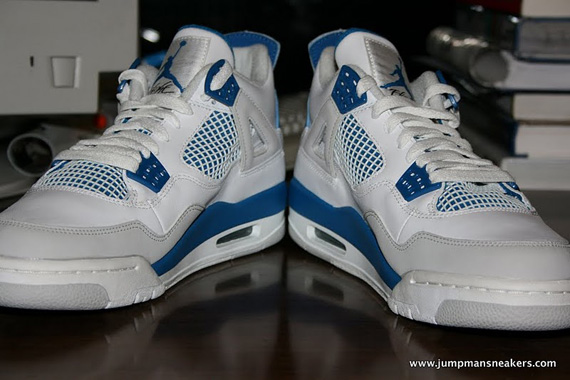 Air Jordan Iv Military Sample Heel Ebay 05