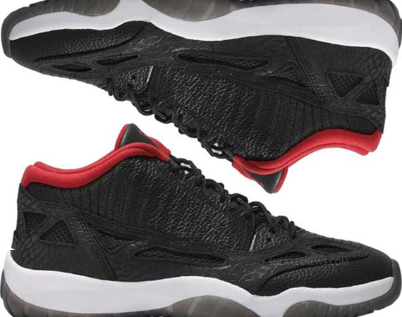 Air Jordan XI IE Low – Black – Red | Available Early on eBay