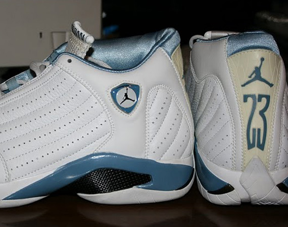 Air Jordan Xiv White University Blue Sample Summary