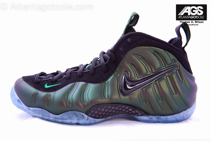 Nike Air Foamposite Pro Dark Pine Black 1