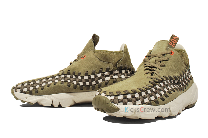 Nike Air Footscape Woven Chukka Motion Dark Army 3
