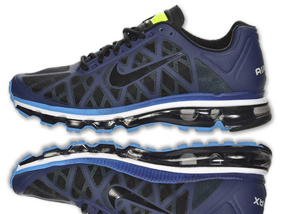 Nike Air Max+ 2011 - Binary Blue - Black - Blue Glow - Volt