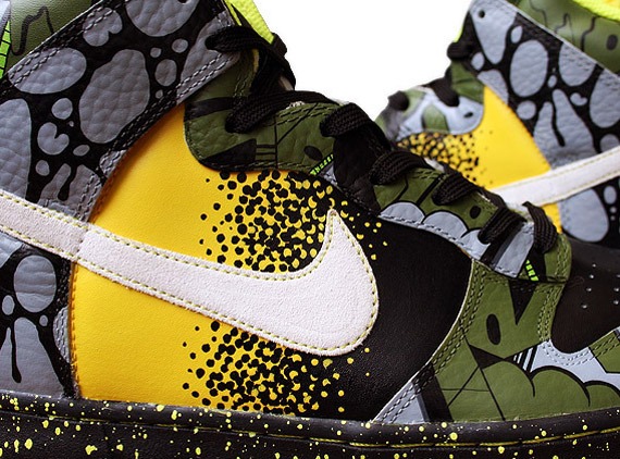 Nike Dunk High Serpent Ii Custom By Sekure D 1