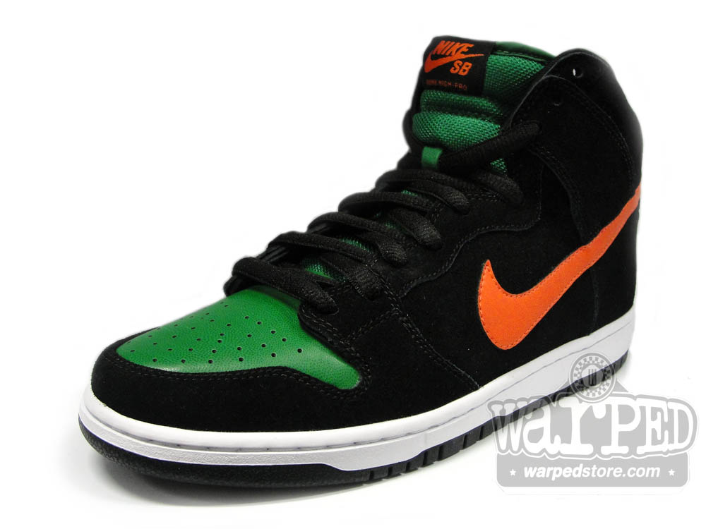 Nike Sb Dunk High Jagermeister Deer Orange Hunter Green 2