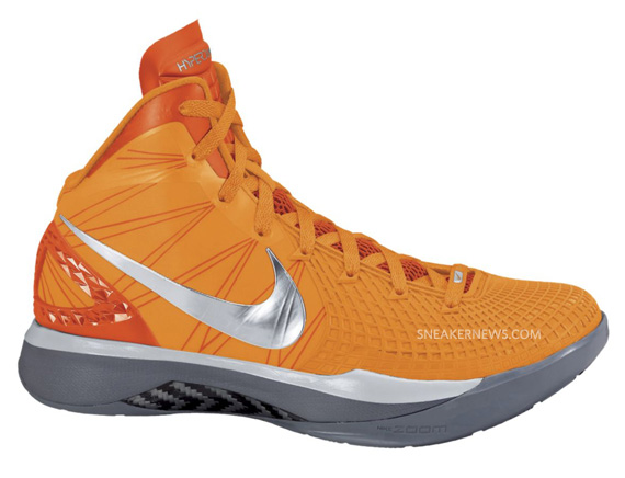 Nike Zoom Hyperdunk 2011 Supreme Orange Grey 02