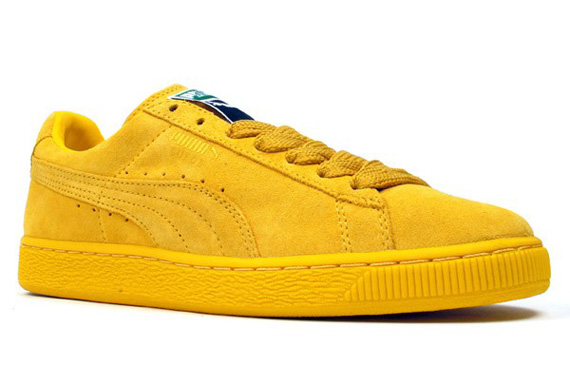 Puma Classic Eco Suede Yellow 01