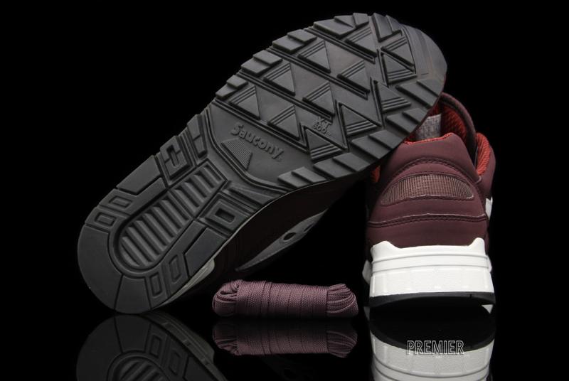 Saucony Shadow 90 Burgundy White 3