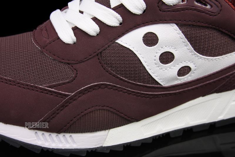 Saucony Shadow 90 Burgundy White 4