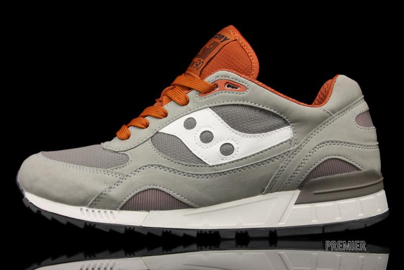 Saucony Shadow 90 Grey White Orange 1