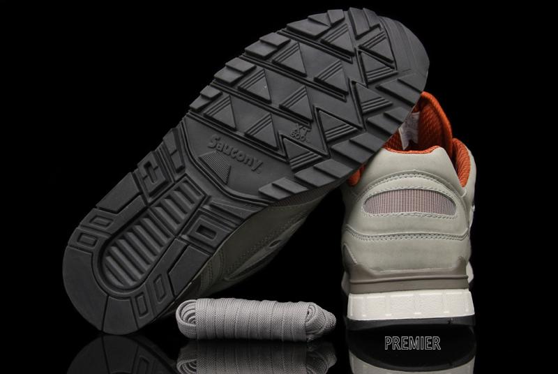 Saucony Shadow 90 Grey White Orange 3
