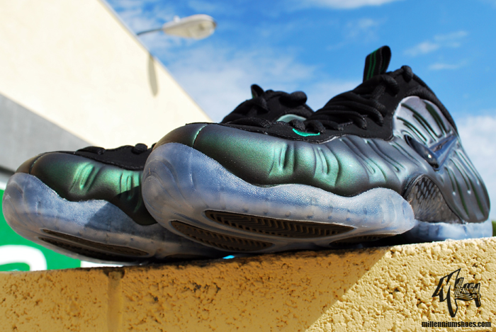 Air Foamposite Pro Pinegreen Blk2