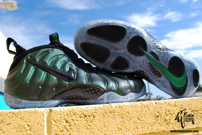 Air Foamposite Pro Pinegreen Blk3
