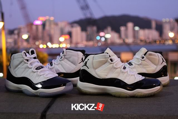Air Jordan XI Concord – 2000 vs. 2011 Retro Comparison | Part 2