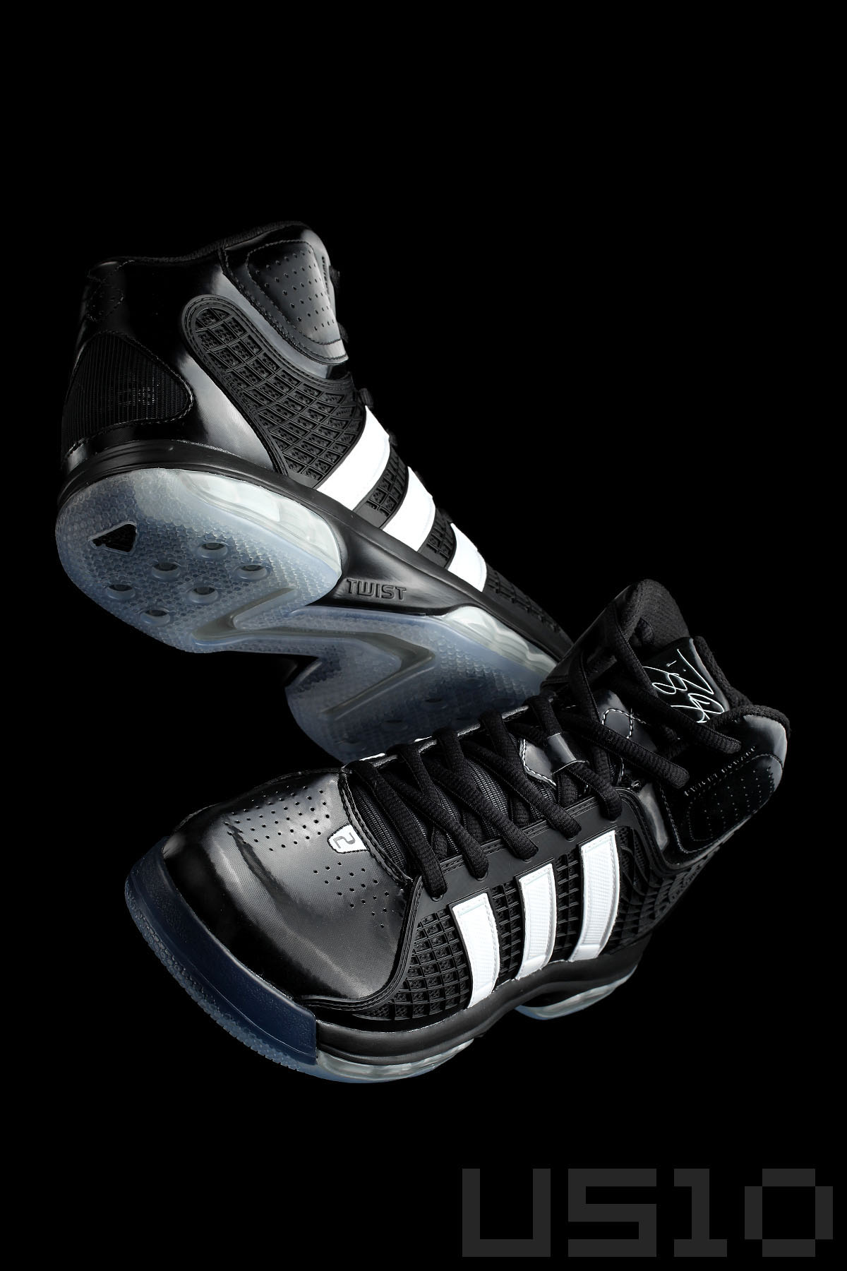 Adidas Adipower Howard Black White 5