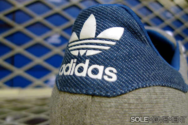 Adidas Superstar Grey Blue Denim 