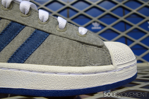 Adidas Superstar Grey Blue Denim 4