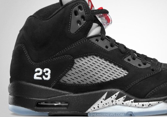 Air Jordan V Retro – Black – Metallic Silver | Official Images