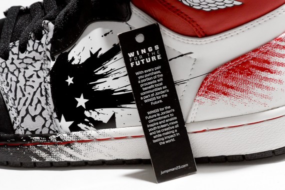 Dave White x Air Jordan 1 ‘Wings for the Future’ – Detailed Images