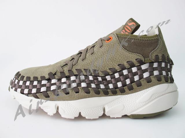 Nike Air Footscape Woven Chukka Motion Dark Army 2