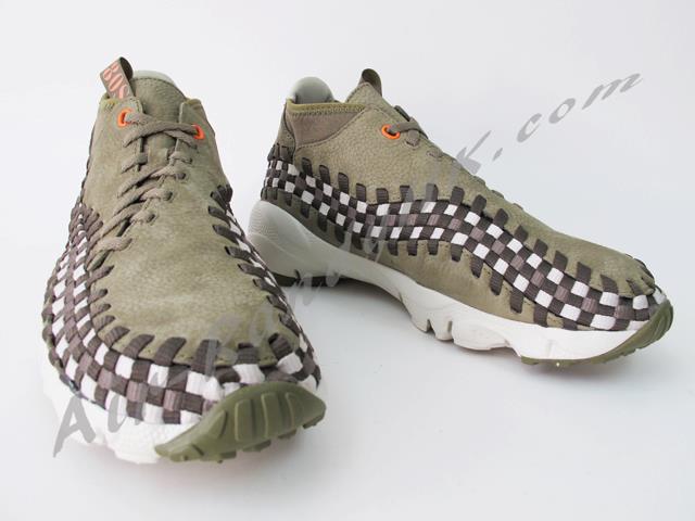 Nike Air Footscape Woven Chukka Motion Dark Army 3