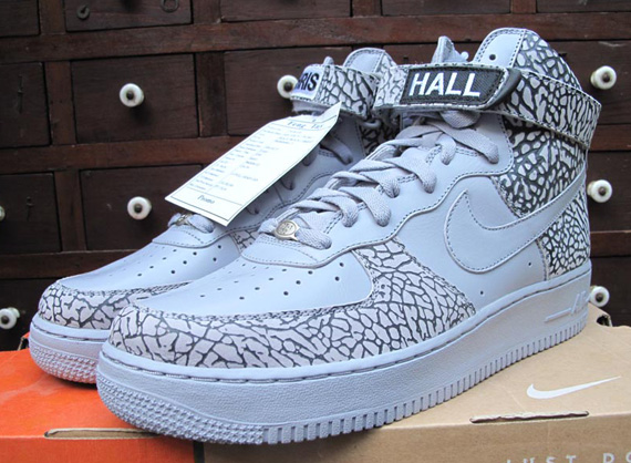 Nike Air Force 1 High Chris Hill Promo Cement Grey Black 01