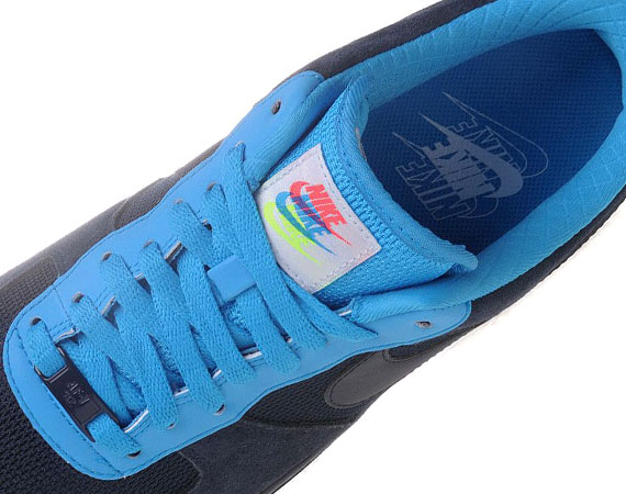 Nike Air Force 1 Low - Obsidian - Blue Glow